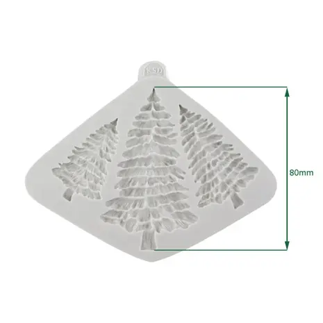 Cosmic Shimmer Silicone Mould Fir Trees Silhouettes (CE0052-CS)