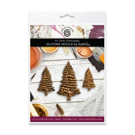 Cosmic Shimmer Silicone Mould Fir Trees Silhouettes (CE0052-CS)