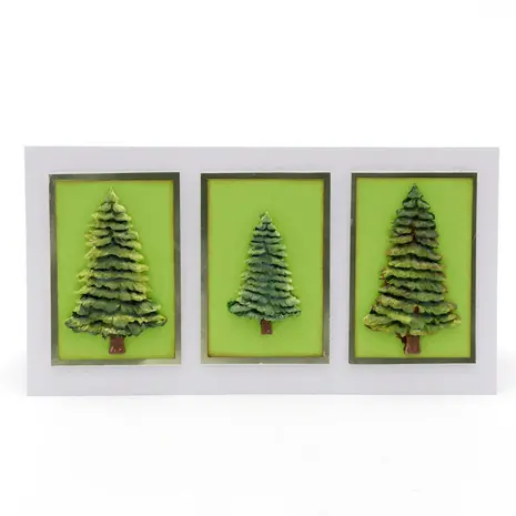 Cosmic Shimmer Silicone Mould Fir Trees Silhouettes (CE0052-CS)