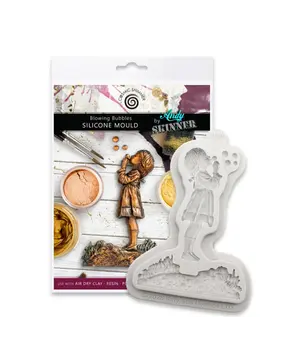 Cosmic Shimmer Silicone Mould Blowing Bubbles by Andy Skinner (CF0071-CS)