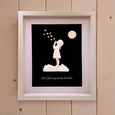 Cosmic Shimmer Silicone Mould Blowing Bubbles by Andy Skinner (CF0071-CS)