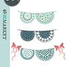 Sizzix Thinlits Die by 49 and Market Doily Banner (18pcs) (666947) Sizzix Thinlits Die by 49 and Market Doily Banner (18pcs) (666947)