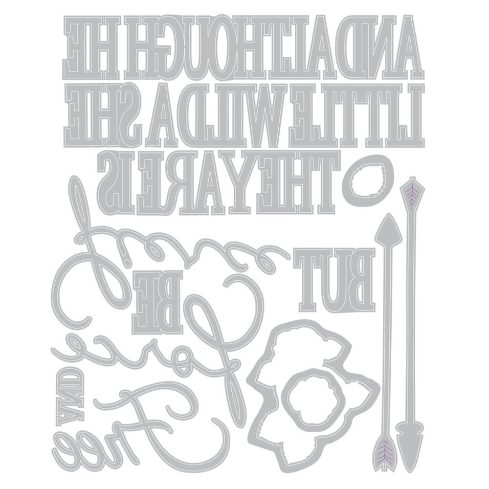 Sizzix Thinlits Die w/Stamps by 49 and Market Forces of Nature (20+8pcs) (666948) Sizzix Thinlits Die w/Stamps by 49 and Market Forces of Nature (20+8pcs) (666948)