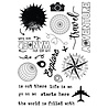 Sizzix Thinlits Die w/Stamps by 49 and Market A5 Wanderlust Explorer (13+20pcs) (666953) Sizzix Thinlits Die w/Stamps by 49 and Market A5 Wanderlust Explorer (13+20pcs) (666953)