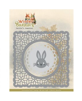 Berrie's Beauties Winter Bunnies Dies Bunny Frame (BBD10080)