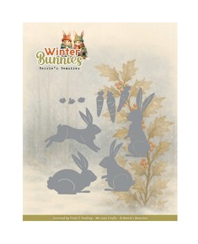 Berrie's Beauties Winter Bunnies Dies Bunnies (BBD10082)