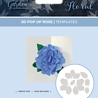 Crafter's Companion Midnight Floral 3D Template Pop Up Rose (NG-MF-TEMP-3DROS)