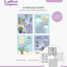 Crafter's Companion Staircase Scene Stamp, Die & Stencil (CC-STD-STEN-STSC)