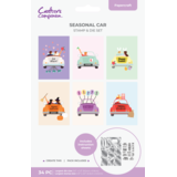 Crafter's Companion Seasonal Car Stamp & Die (CC-STD-SECA)