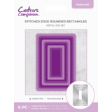 Crafter's Companion Stitched Edge Metal Die Rounded Rectangles (CC-MD-SERR)