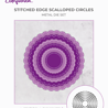 Crafter's Companion Stitched Edge Metal Die Scalloped Circles (CC-MD-SESC)