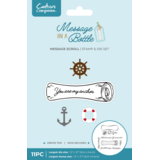 Crafter's Companion Message in a Bottle Stamp & Die Message Scroll (CC-MIAB-STD-MSCRO)