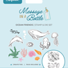 Crafter's Companion Message in a Bottle Stamp & Die Ocean Friends (CC-MIAB-STD-OCFRI)