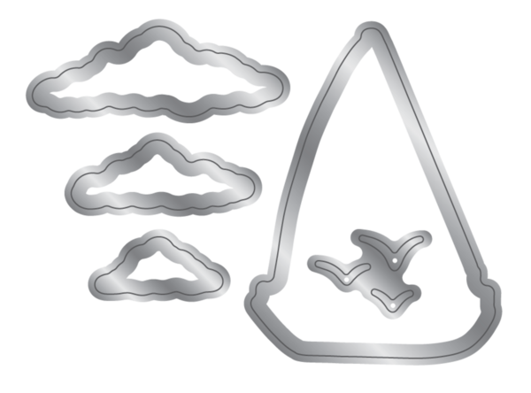 Crafter's Companion Message in a Bottle Stamp & Die Sailboat (CC-MIAB-STD-SBOT)