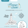 Crafter's Companion Message in a Bottle Stamp & Die Lighthouse Scene (CC-MIAB-STD-LHOSC)