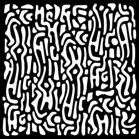 Woodware Wiggles Masking Stencil (FRST060) Woodware Wiggles Masking Stencil (FRST060)