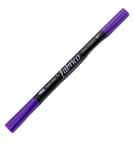 Tsukineko VersaCraft Fabrico Marker Peony Purple (FAM-116)