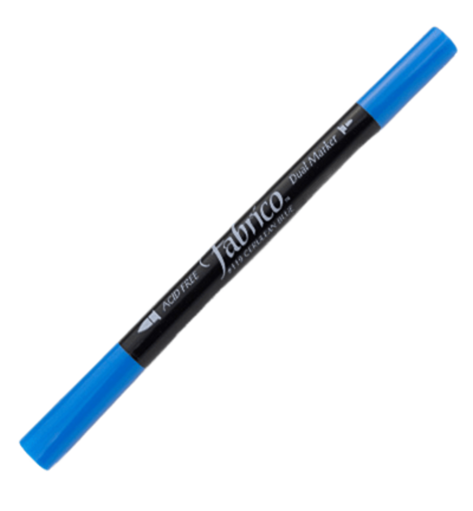 Tsukineko VersaCraft Fabrico Marker Cerulean Blue (FAM-119) Tsukineko VersaCraft Fabrico Marker Cerulean Blue (FAM-119)