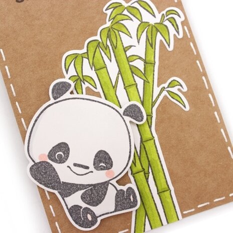 Impronte d'Autore Panda-stic Clear Stamp (2671-CLEM-E)