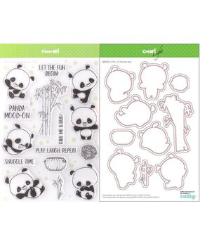 Impronte d'Autore Panda-stic Stamp & Dies (88639-CML-E)