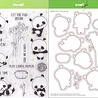 Impronte d'Autore Panda-stic Stamp & Dies (88639-CML-E)