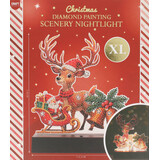 Craft Sensations Santa's Sleigh Diamond Painting Scenery Nightlight (3217277)
