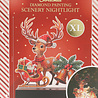 Craft Sensations Santa's Sleigh Diamond Painting Scenery Nightlight (3217277)