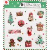 DécoTime 3D Christmas Stickers Holly Jolly (3216768)
