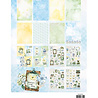 Studio Light PRE-ORDER Essentials Spring Waves A4 Die-Cut Paper Pad (SL-ES-DCPP412)