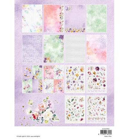 Studio Light Essentials Blooming Flowers A4 Die-Cut Paper Pad (SL-ES-DCPP413)