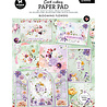 Studio Light PRE-ORDER Essentials Blooming Flowers A4 Card Making Pad (SL-ES-CMP25)