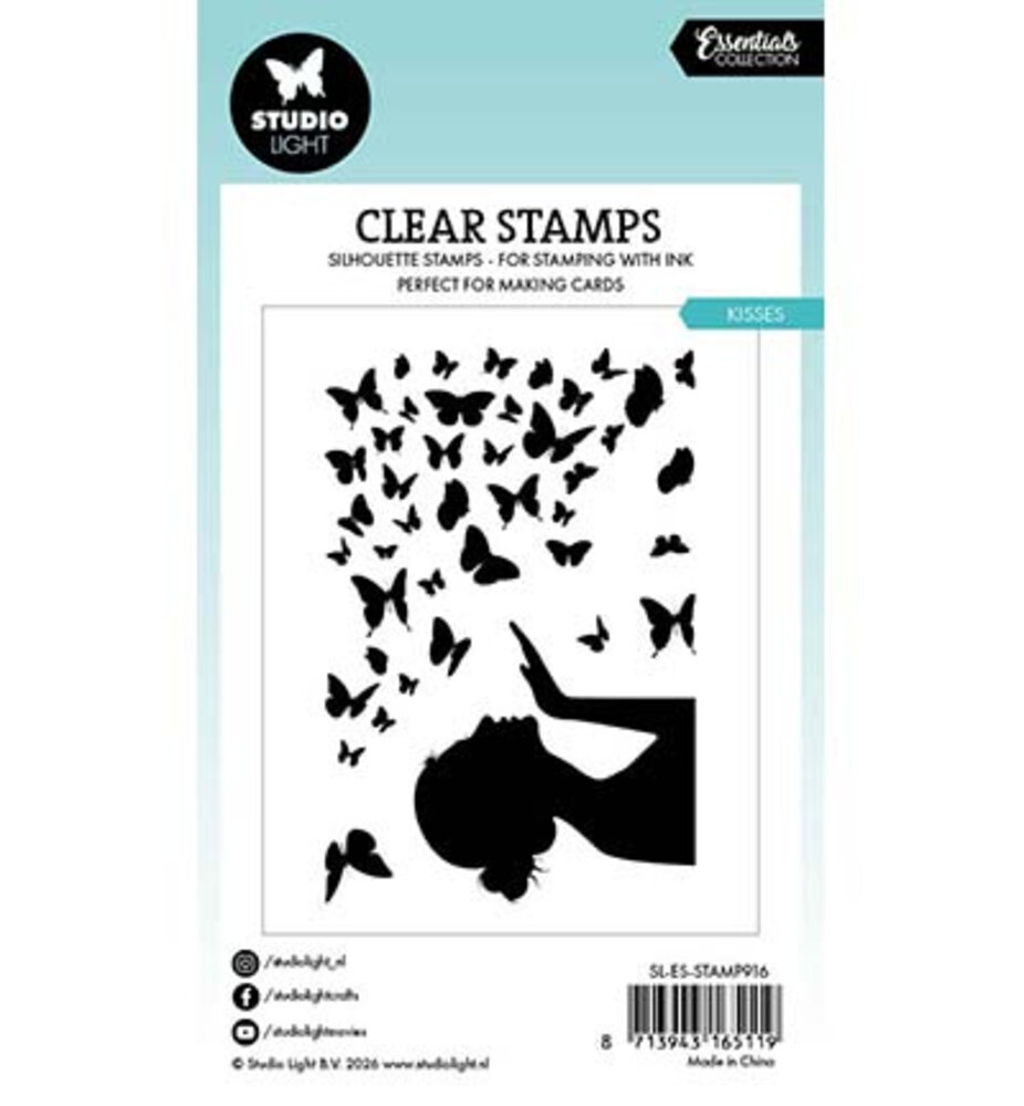 Studio Light Essentials Clear Stamps Kisses (SL-ES-STAMP916)