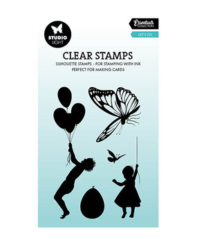Studio Light PRE-ORDER Essentials Clear Stamps Let's Fly (SL-ES-STAMP917)