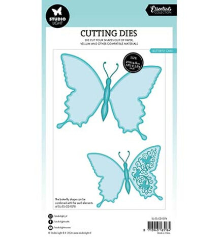 Studio Light PRE-ORDER Essentials Snijmal Butterfly Cardshape (SL-ES-CD1074)