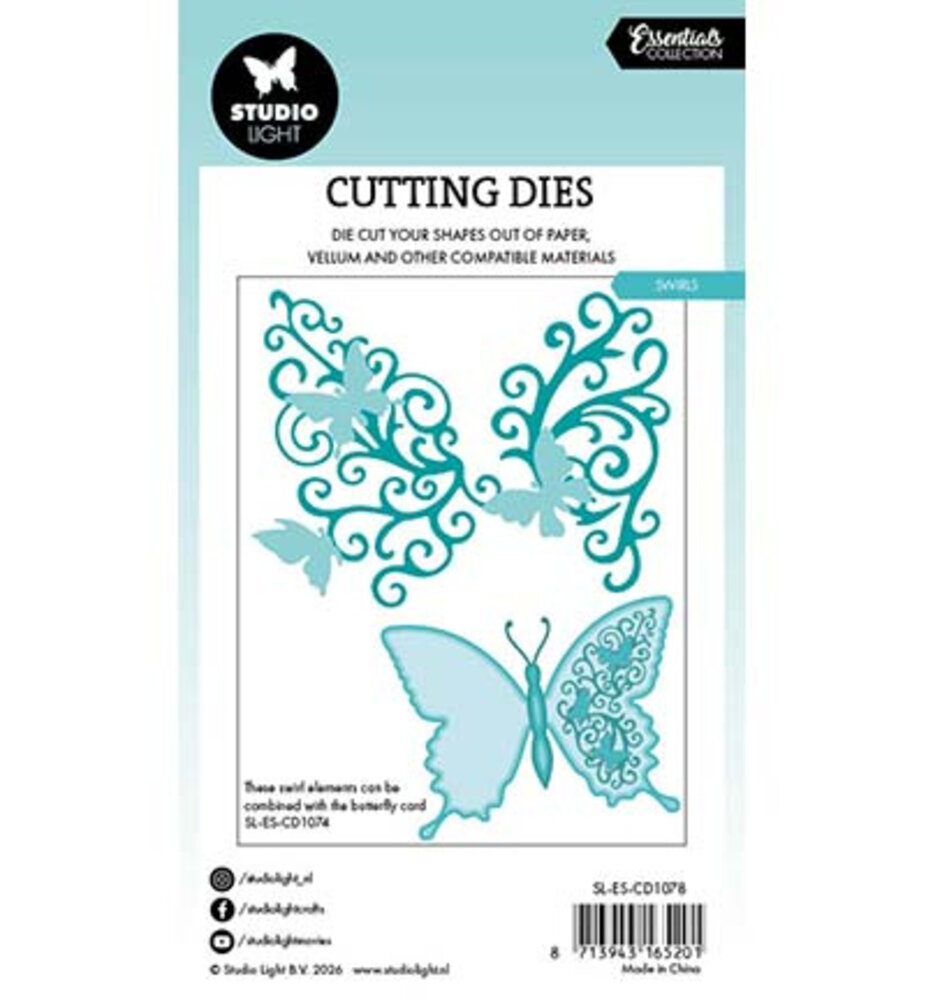 Studio Light PRE-ORDER Essentials Snijmal Swirls (SL-ES-CD1078)