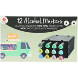 DécoTime 12 Alcohol Markers Olive Green (3005439)