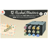 DécoTime 12 Alcohol Markers Eye of the Tiger (3005439)