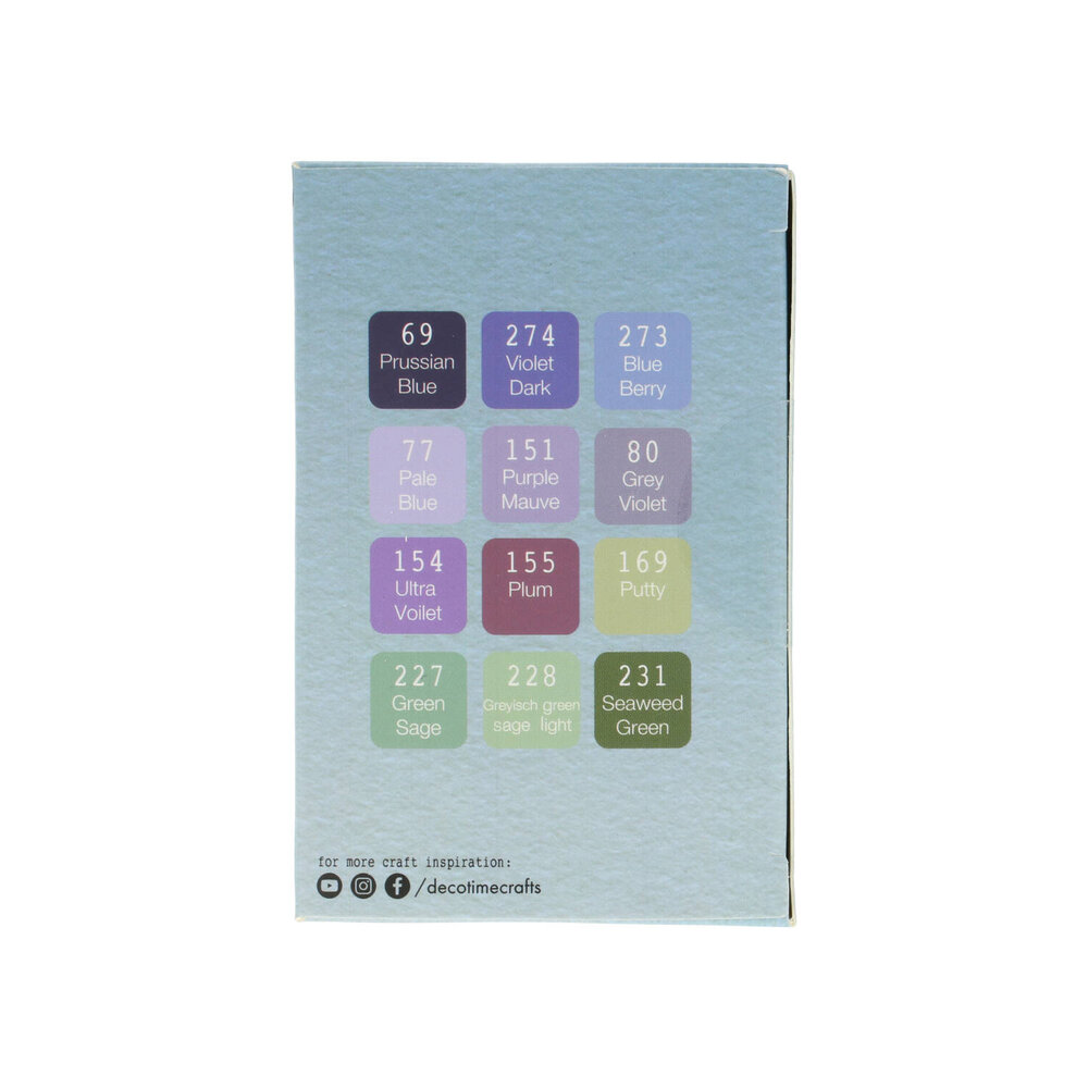 DécoTime Hushed Hues WAVE Alcohol Markers (3005439)