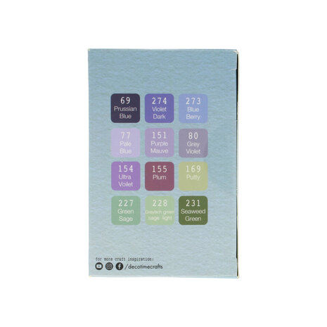 DécoTime Hushed Hues WAVE Alcohol Markers (3005439)