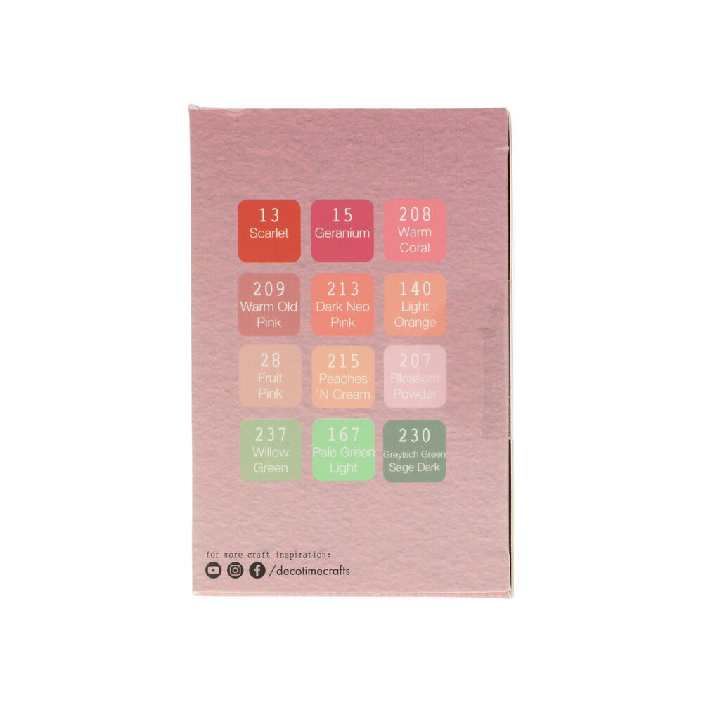 DécoTime Hushed Hues WAVE Alcohol Markers (3005439)