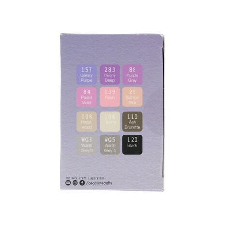 DécoTime Hushed Hues WAVE Alcohol Markers (3005439)