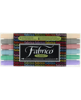 Tsukineko VersaCraft Fabrico Marker Set Pastel (6pcs) (FAM-6P)