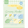 Marianne Design PRE-ORDER Dreamy Meadow A4 Pretty Papers Bloc (PK9219)