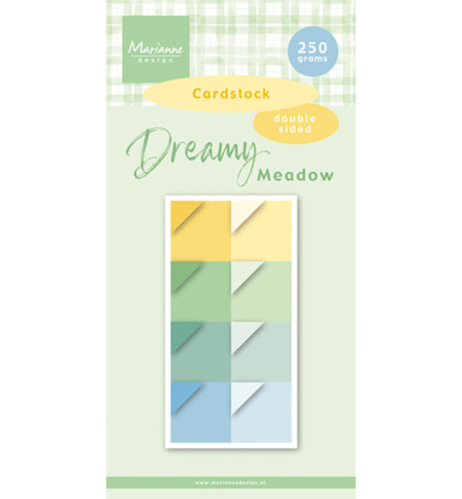 Marianne Design PRE-ORDER Dreamy Meadow 15x30cm Cardstock (PK9220)