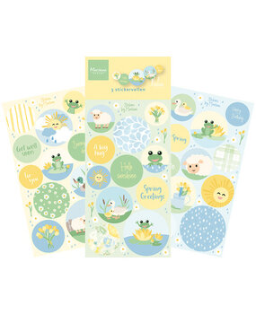 Marianne Design PRE-ORDER Dreamy Meadow Stickers (CA3223)
