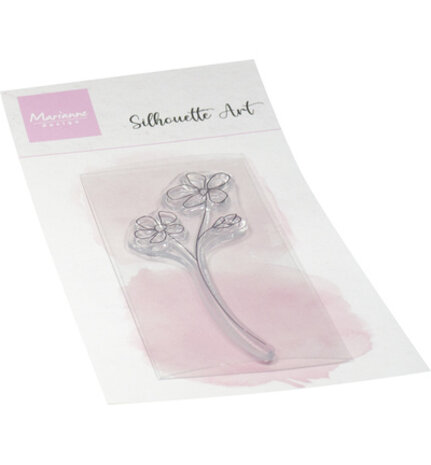 Marianne Design Silhouette Art Clear Stamps Violet (CS1185)
