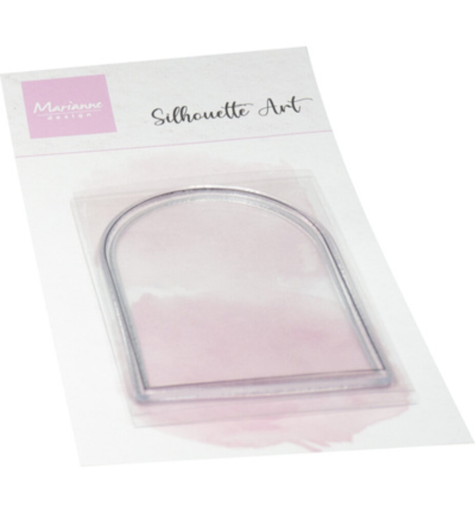 Marianne Design Silhouette Art Clear Stamps Dome Frame (CS1188)