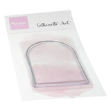 Marianne Design PRE-ORDER Silhouette Art Clear Stamps Dome Frame (CS1188)