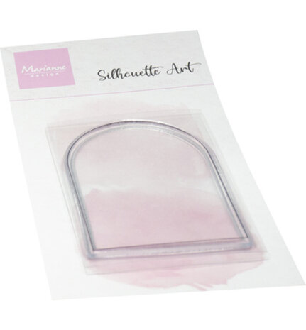 Marianne Design Silhouette Art Clear Stamps Dome Frame (CS1188)