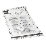 Marianne Design PRE-ORDER Kaertjes & Co Clear Stamps Opkikkers (CS1190)